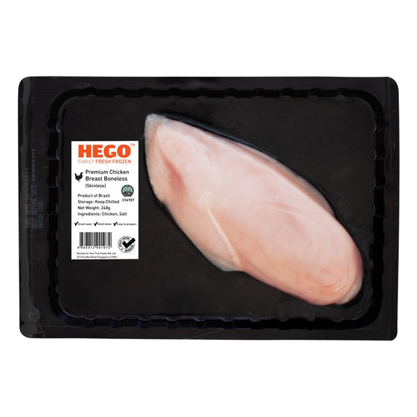 Hego Premium Skinless Boneless Chicken Breast Frozen | 240g