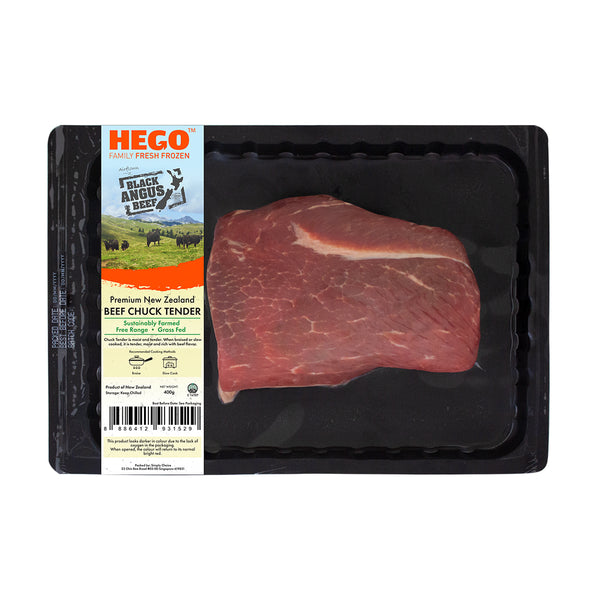 Hego Black Angus Free Range Beef Chuck Tender | 400 G