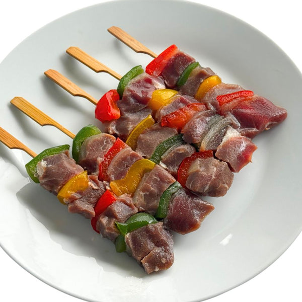 Churo Black Pepper NZ Angus Beef Skewers 350 G