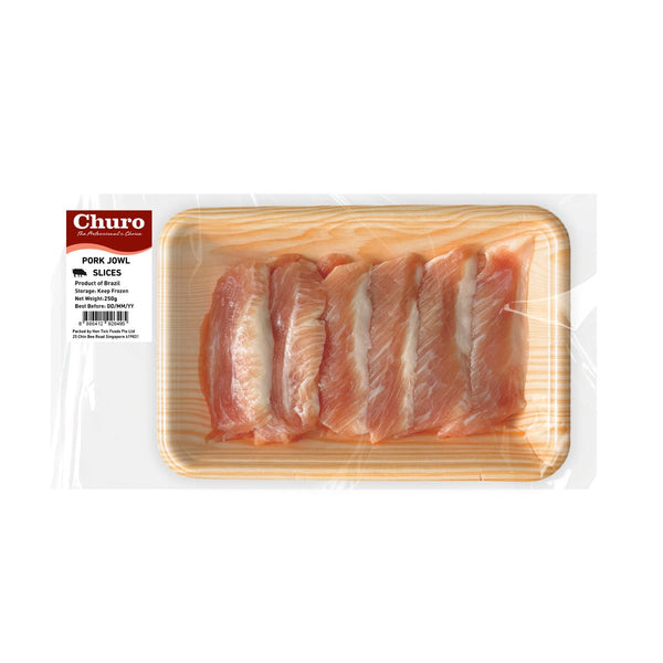 Churo Pork Jowl Slices 200g