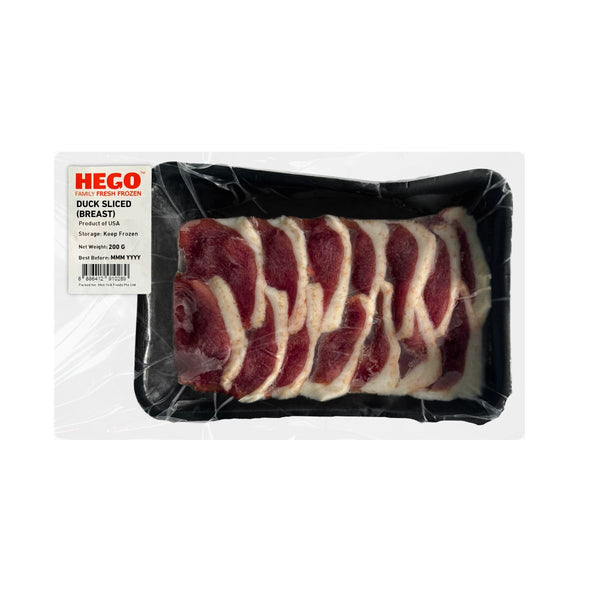 Hego USA Duck Breast Slices 200g