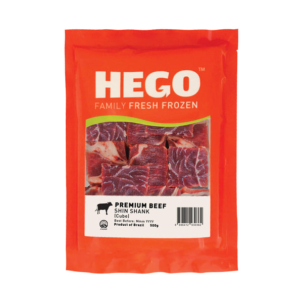Hego Beef Shin/Shank Cube 500 G