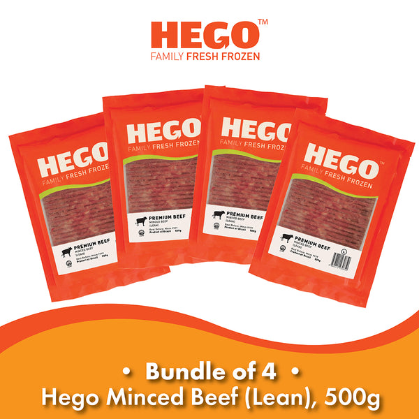 (Bundle of 4) Hego Minced Beef (Lean), 500g