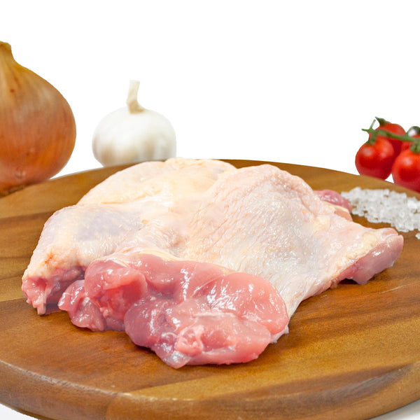 (Bundle of 4) Hego Skin-On Boneless Chicken Leg, 1kg