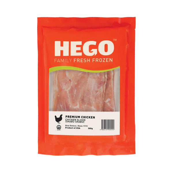 Hego Chicken Sliced (Shabu Shabu) 300 G