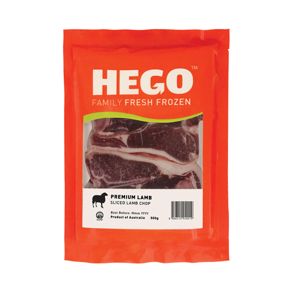 Hego Sliced Lamb Chops, 500 G