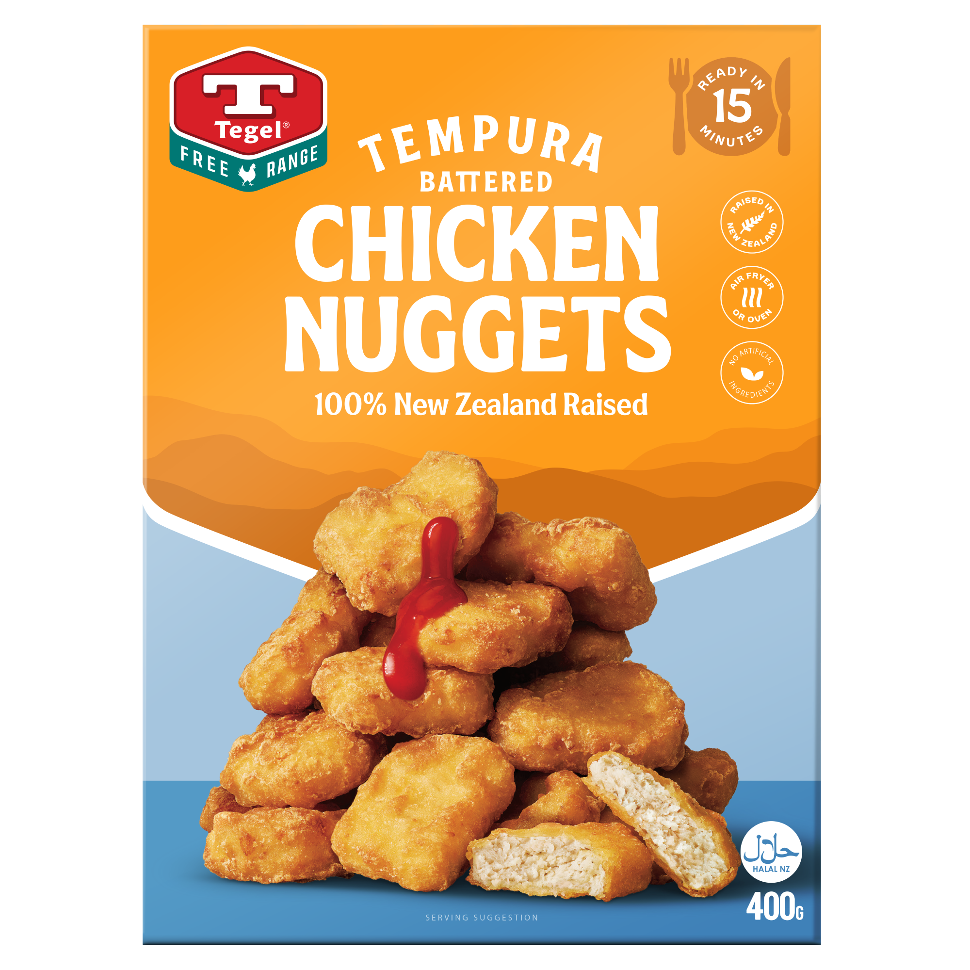 Tegel | Free Range Tempura Chicken Nuggets | 400g – Hen Tick Foods