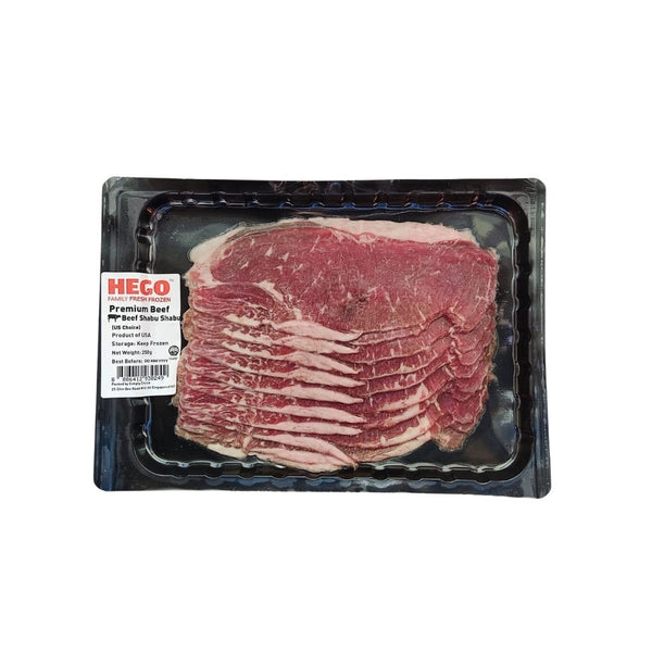 Hego US Beef (Choice) Striploin Shabu Shabu (C) 250 G