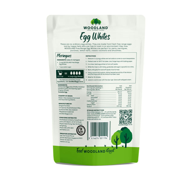 Woodland Free Range Egg White 500 ML