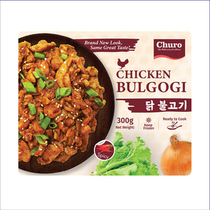 churo chicken bulgogi 300g packaging