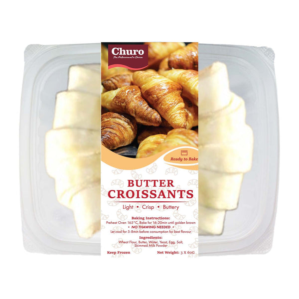 Churo Butter Croissant (3 Pcs)