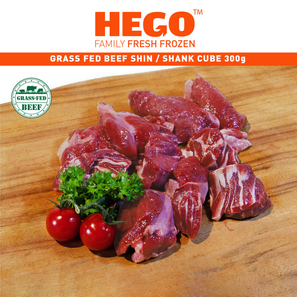 grass fed beef shin shank cube