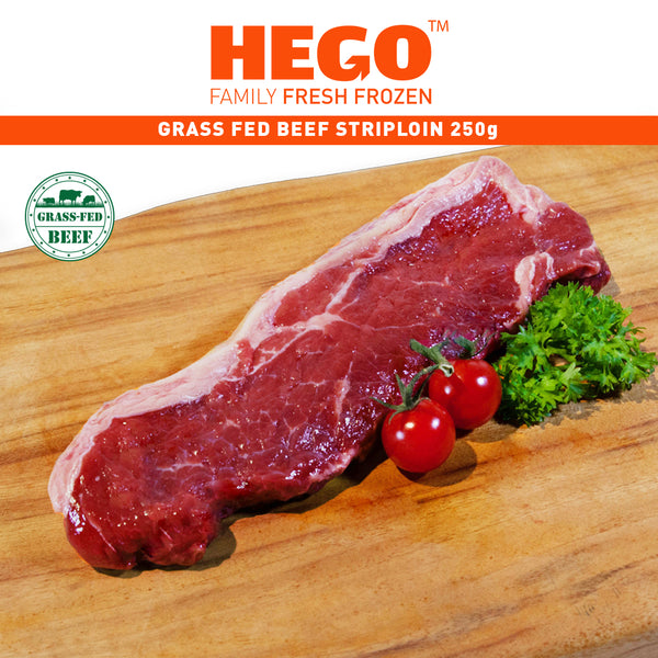 grass fed beef striploin