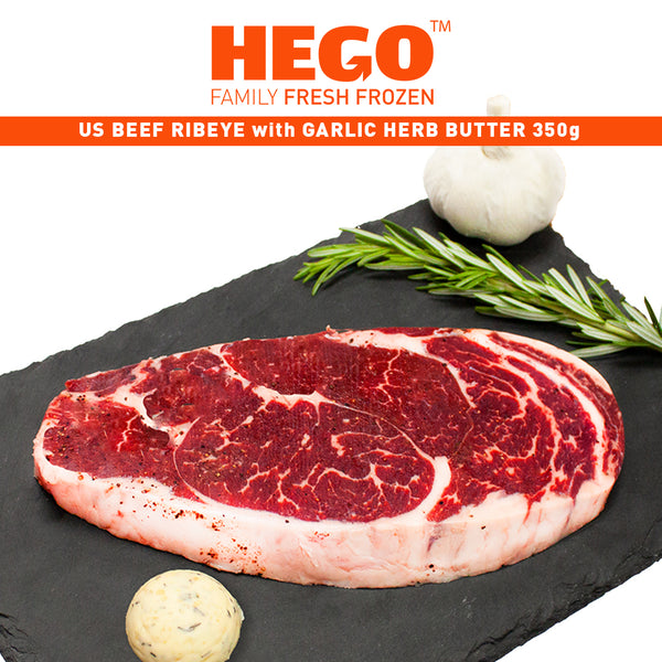 us beef ribeye garlic herb butter