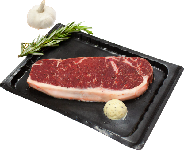 Hego US Beef Striploin with Garlic Herb Butter, 350 G