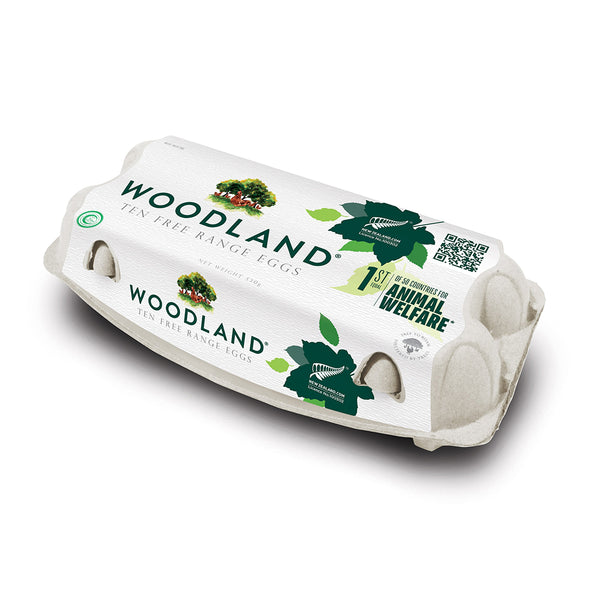 Woodland Free Range Eggs 10s