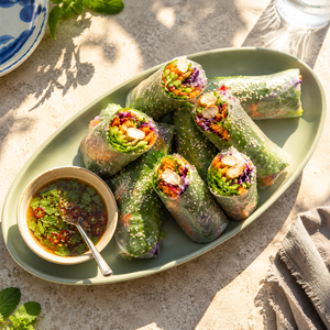 Vietnamese-Style Chicken Paper Rolls