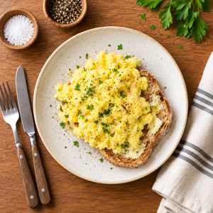 Easy Air Fryer Scrambled Eggs