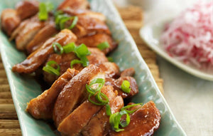 Chicken Thighs with Homemade Teriyaki Sauce