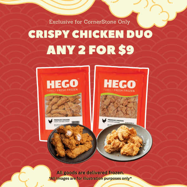 [CornerStone Exclusive] Crispy Chicken Duo - Any 2 for $9