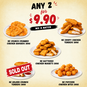 Any 2 for $9.90 | Churo NZ Chicken Snacks Bundle