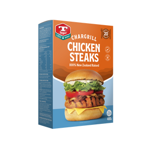 Tegel Free Range Chargrill Chicken Steaks 400g