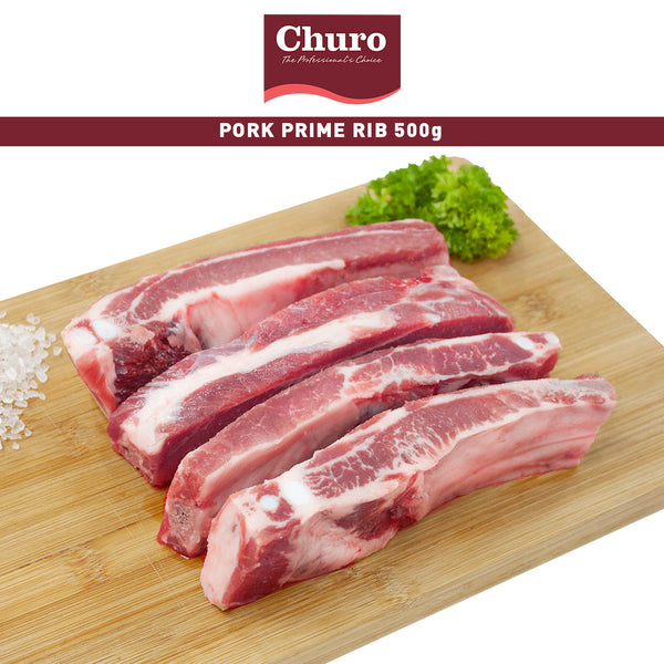 (Bundle of 4) Churo Pork Prime Rib, 500g