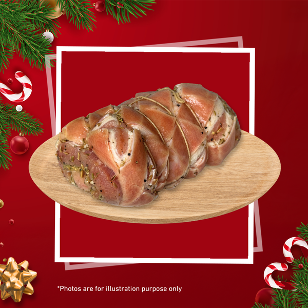 [Christmas Ready to Oven Roast] Churo Rolled Pork Belly Porchetta, 1.2kg
