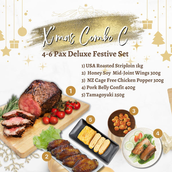 [Pre-Order] Christmas Combo C, 4-6 Pax