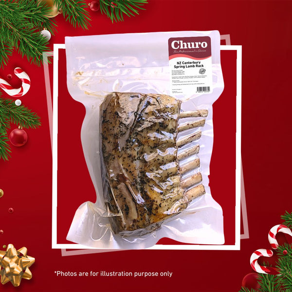 [Christmas Ala-carte] Festive Herb-Roasted Lamb Rack, 400g