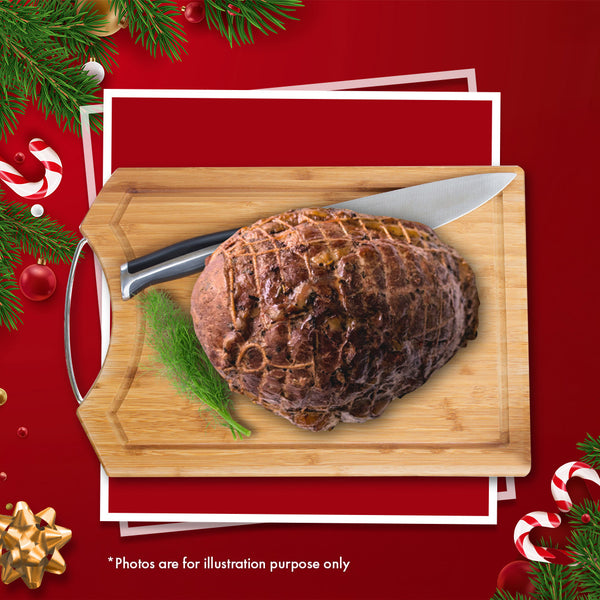 [Christmas Ala Carte] Festive Herb-Roasted Lamb Leg, 900g