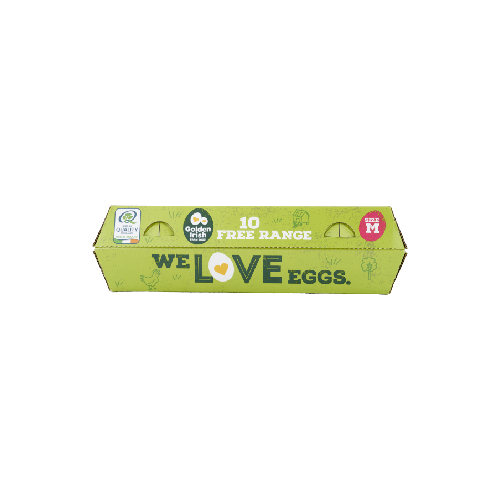 Golden Irish Free Range Eggs 10s