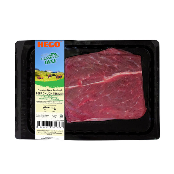 Hego Grass Fed Beef Chuck Tender, 400g