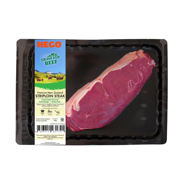 Hego Grass Fed Beef Striploin, 250g