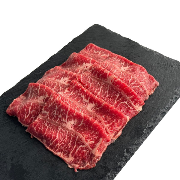 Hego NZ Wagyu MB5+ Beef Top Blade Shabu Shabu 250g