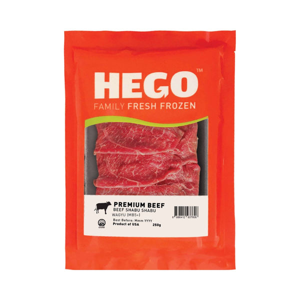 Hego NZ Wagyu MB5+ Beef Shabu Shabu 250g