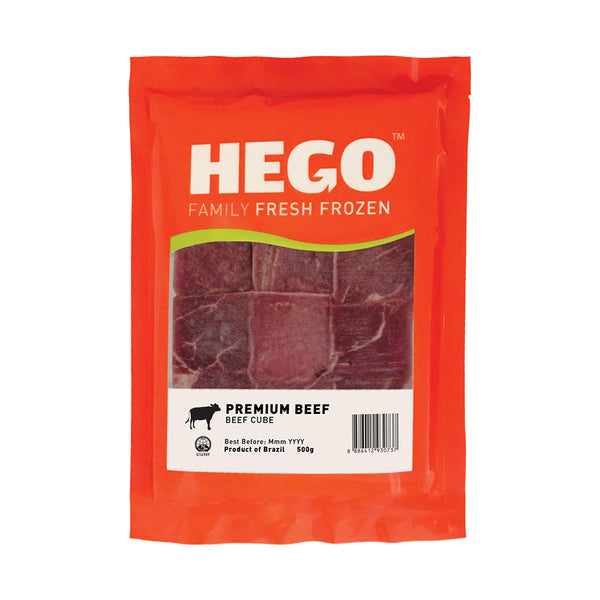 Hego Beef Cube, 500g