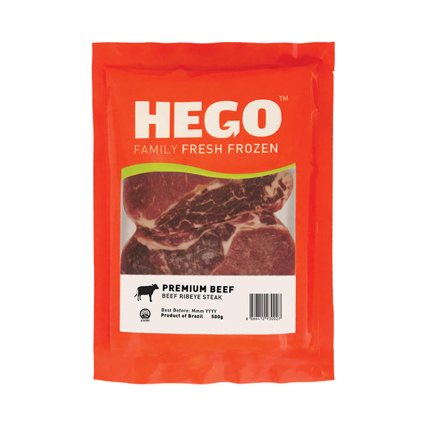 Hego Beef Ribeye Steak, 500g