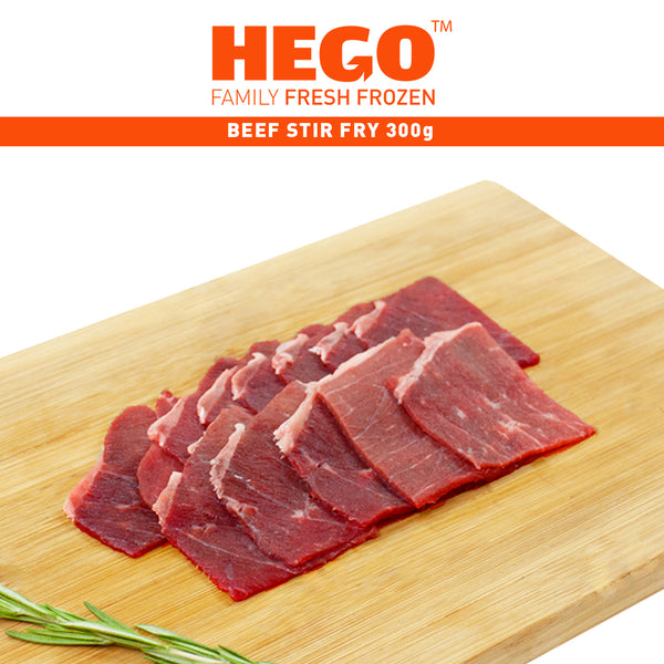 (Bundle of 4) Hego Beef Stir Fry, 300g