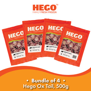 (Bundle of 4) Hego Ox Tail, 500g