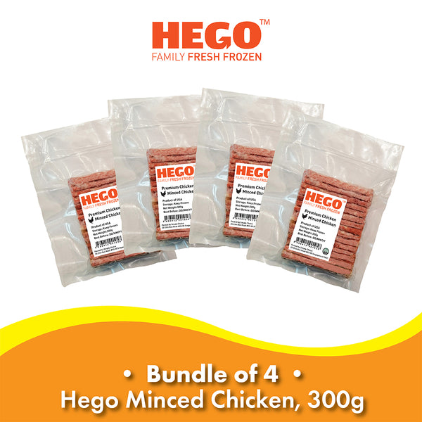 (Bundle of 4) Hego Minced Chicken, 300g