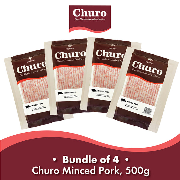 (Bundle of 4) Churo Minced Pork, 500g