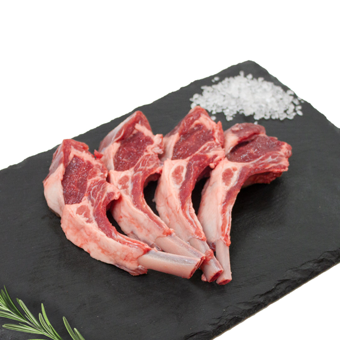 Chop Rack Sapi Canterbury Frenched Spring Lamb Rack Chop| 500g | Hego – Hen Tick Foods