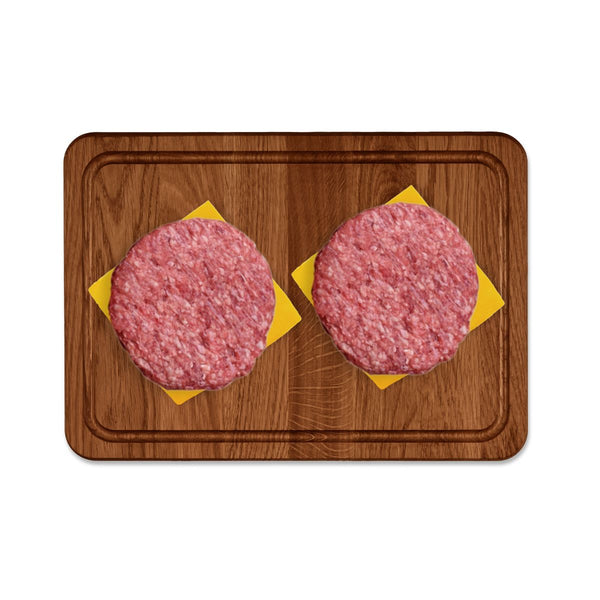 Hego Homemade Signature Angus Beef Burger Patties with Cheese 300g