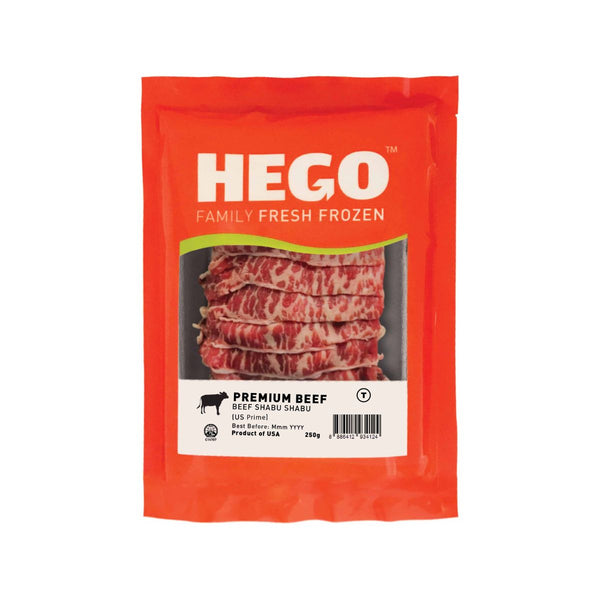 Hego US Prime Beef Shabu Shabu (T), 250 G