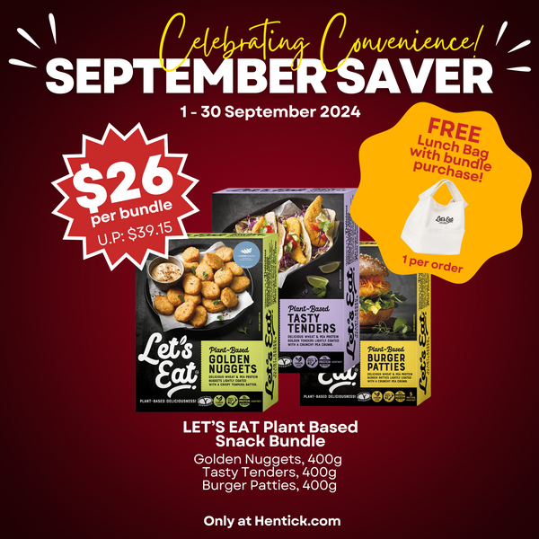 [Sep Saver] $26 LET'S EAT Plant Based Snack Bundle