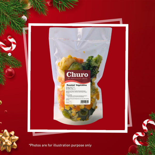 [Christmas Ala Carte] Roasted Vegetables, 1kg | Frozen