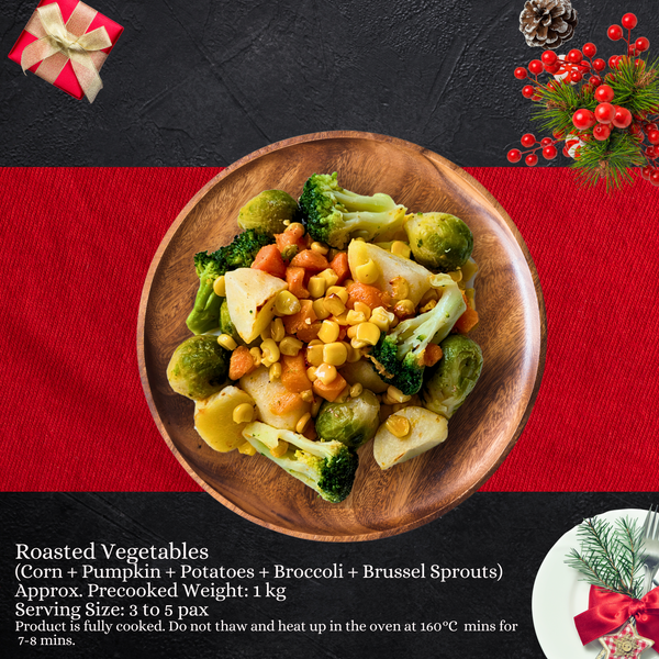 [Christmas Ala-carte] Roasted Vegetables | 1kg