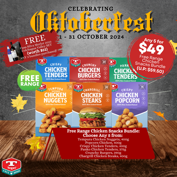 [Oktoberfest Promo] $49 Free Range Chicken Snacks Bundle