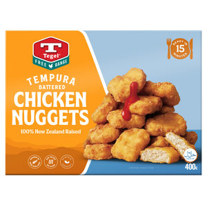 Tegel Free Range Tempura Chicken Nuggets 400g